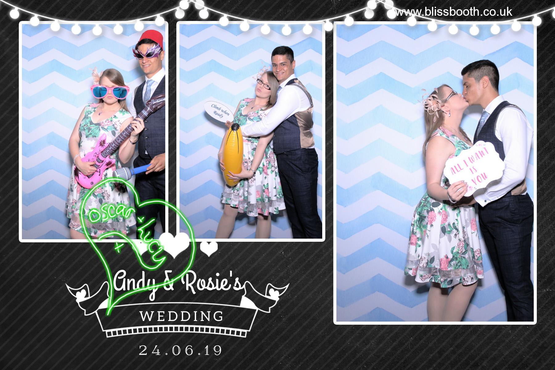Andy and Rosie | View more photos from the event at gallery.blissbooth.co.uk/u/BlissBooth/Andy-and-Rosie